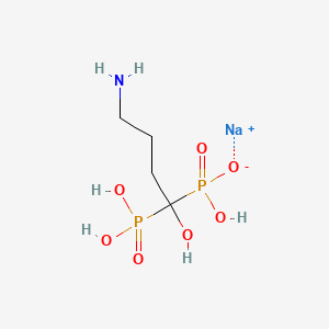 Alendronate monosodium chemical structure (CAS 129318-43-0)