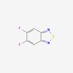 5,6-Difluorobenzo[c][1,2,5]thiadiazole chemical structure (CAS 1293389-28-2)