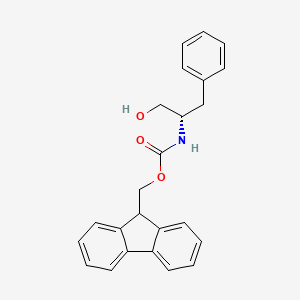 Fmoc-Phenylalaninol chemical structure (CAS 129397-83-7)