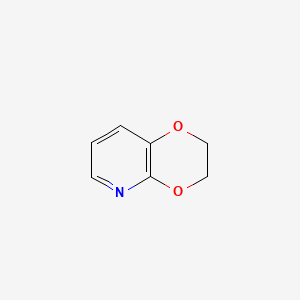 2,3-Dihydro-1,4-dioxino[2,3-b]pyridine chemical structure (CAS 129421-32-5)