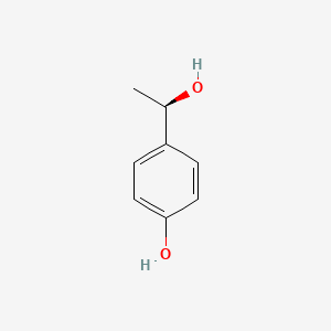 (R)-4-(1-Hydroxyethyl)phenol chemical structure (CAS 129830-97-3)