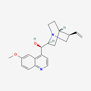 (R)-(6-Methoxyquinolin-4-yl)((1S,2S,4S,5R)-5-vinylquinuclidin-2-yl)methanol chemical structure (CAS 130-95-0)