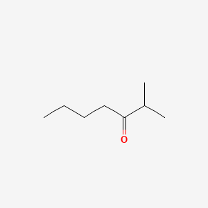 2-Methylheptan-3-one chemical structure (CAS 13019-20-0)
