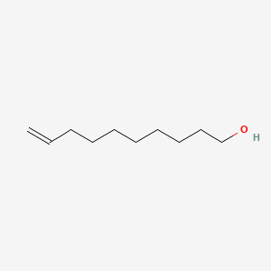 9-Decen-1-ol chemical structure (CAS 13019-22-2)