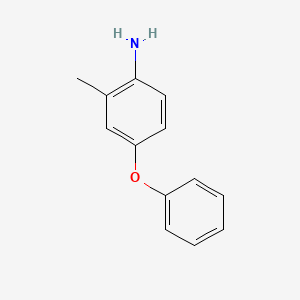 2-Methyl-4-phenoxyaniline chemical structure (CAS 13024-16-3)