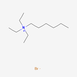 Triethylhexylammonium bromide chemical structure (CAS 13028-71-2)