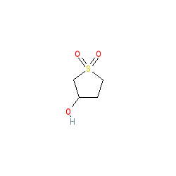 3-Hydroxytetrahydrothiophene 1,1-dioxide chemical structure (CAS 13031-76-0)