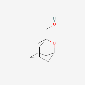 2-Oxaadamantan-1-ylmethanol chemical structure (CAS 1303974-14-2)