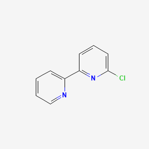 6-Chloro-2,2'-bipyridine chemical structure (CAS 13040-77-2)