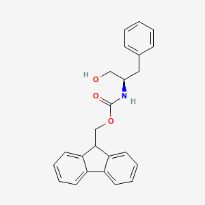 Fmoc-D-Phenylalaninol chemical structure (CAS 130406-30-3)