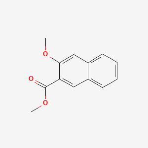Methyl 3-methoxy-2-naphthoate chemical structure (CAS 13041-60-6)