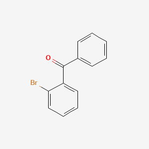 (2-Bromophenyl)(phenyl)methanone chemical structure (CAS 13047-06-8)