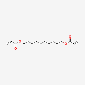 Decane-1,10-diyl diacrylate chemical structure (CAS 13048-34-5)