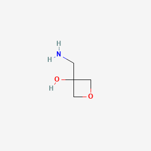 3-(Aminomethyl)oxetan-3-ol chemical structure (CAS 1305208-47-2)