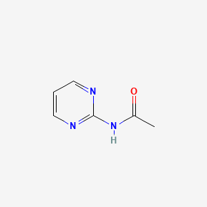 N-(Pyrimidin-2-yl)acetamide chemical structure (CAS 13053-88-8)