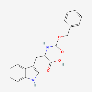 Z-DL-Trp-OH chemical structure (CAS 13058-16-7)