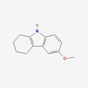 6-Methoxy-1,2,3,4-tetrahydrocarbazole chemical structure (CAS 13070-45-6)