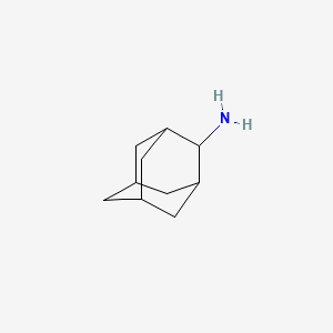Adamantan-2-amine chemical structure (CAS 13074-39-0)