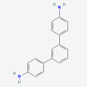 [1,1':3',1''-Terphenyl]-4,4''-diamine chemical structure (CAS 130821-37-3)
