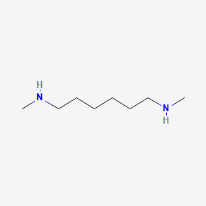 N1,N6-Dimethylhexane-1,6-diamine chemical structure (CAS 13093-04-4)