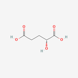 (R)-2-Hydroxypentanedioic acid chemical structure (CAS 13095-47-1)