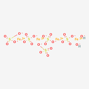 Iron hydroxide sulfate chemical structure (CAS 1310-45-8)
