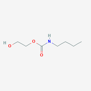 2-Hydroxyethyl butylcarbamate chemical structure (CAS 13105-54-9)