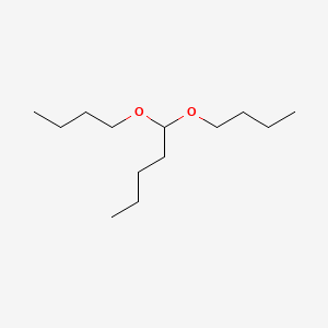 1,1-Dibutoxypentane chemical structure (CAS 13112-65-7)