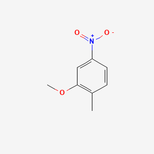 2-Methyl-5-nitroanisole chemical structure (CAS 13120-77-9)