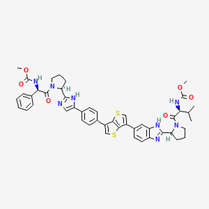 Samatasvir chemical structure (CAS 1312547-19-5)