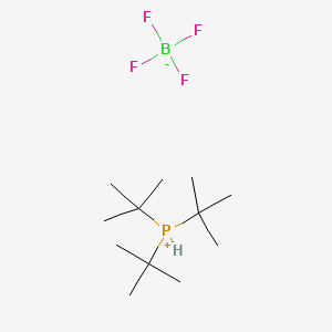 Tri-tert-butylphosphonium tetrafluoroborate chemical structure (CAS 131274-22-1)
