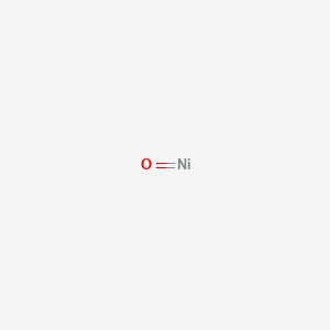 Nickel oxide (NiO) chemical structure (CAS 1313-99-1)