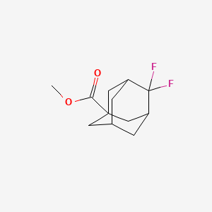 Methyl 4,4-difluoroadamantane-1-carboxylate chemical structure (CAS 1313739-04-6)