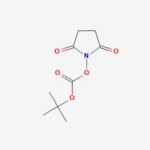 tert-Butyl (2,5-dioxopyrrolidin-1-yl) carbonate chemical structure (CAS 13139-12-3)