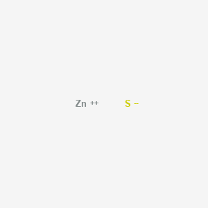 Zinc sulfide chemical structure (CAS 1314-98-3)