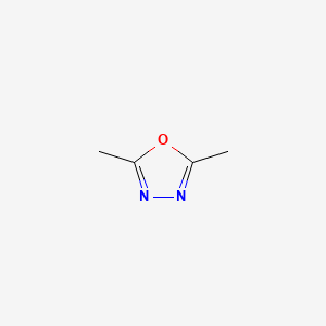 2,5-Dimethyl-1,3,4-oxadiazole chemical structure (CAS 13148-65-7)