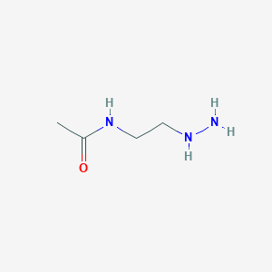 N-(2-Hydrazinylethyl)acetamide chemical structure (CAS 1314922-42-3)