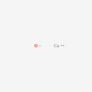 Copper(II) oxide chemical structure (CAS 1317-38-0)