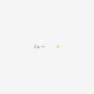 Copper(ii)sulfide chemical structure (CAS 1317-40-4)