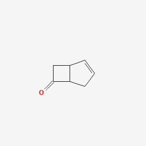 Bicyclo[3.2.0]hept-2-en-6-one chemical structure (CAS 13173-09-6)