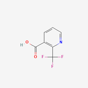 2-Trifluoromethylnicotinic acid chemical structure (CAS 131747-43-8)