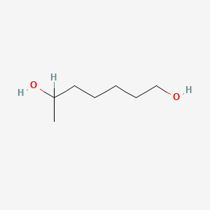 Heptane-1,6-diol chemical structure (CAS 13175-27-4)