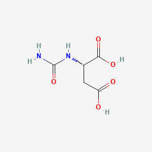 N-Carbamoyl-L-aspartic acid chemical structure (CAS 13184-27-5)