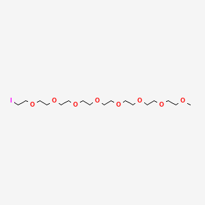 25-Iodo-2,5,8,11,14,17,20,23-octaoxapentacosane chemical structure (CAS 1319730-07-8)