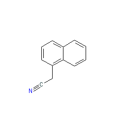 2-(Naphthalen-1-yl)acetonitrile chemical structure (CAS 132-75-2)