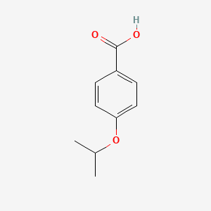4-Isopropoxybenzoic acid chemical structure (CAS 13205-46-4)