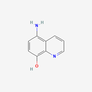 5-Aminoquinolin-8-ol chemical structure (CAS 13207-66-4)