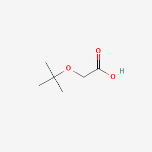 2-(tert-Butoxy)acetic acid chemical structure (CAS 13211-32-0)