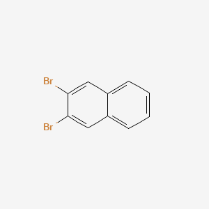 2,3-Dibromonaphthalene chemical structure (CAS 13214-70-5)