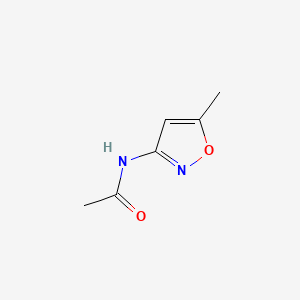 N-(5-Methylisoxazol-3-yl)acetamide chemical structure (CAS 13223-74-0)